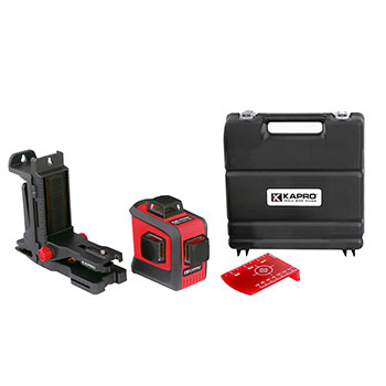 Kapro set - laserski nivelator 883N Prolaser 3D All-Lines + stativ + adapter (KAP K883N+886-28+841)